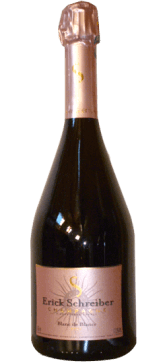 Bouteille de champagne bio Erick Schreiber Blanc de Blancs Brut