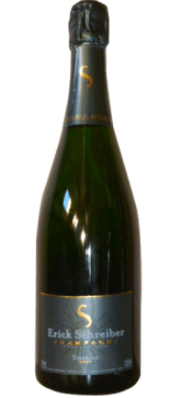 Bouteille de champagne bio Erick Schreiber Brut Tradition
