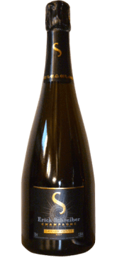 Bouteille de champagne bio Erick Schreiber Grande Cuvée